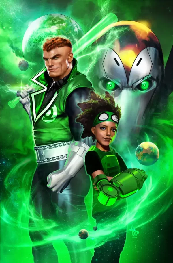 Green Lantern Corps #3 (Cover B - Dave Wilkins Card Stock Variant)