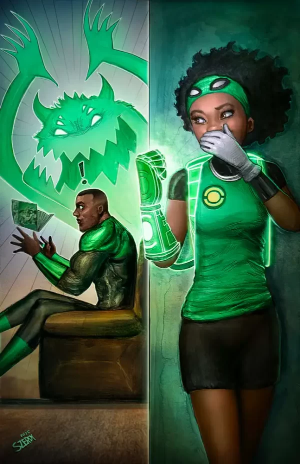 Green Lantern Corps #3 (Cover D - Nathan Szerdy Card Stock Variant)