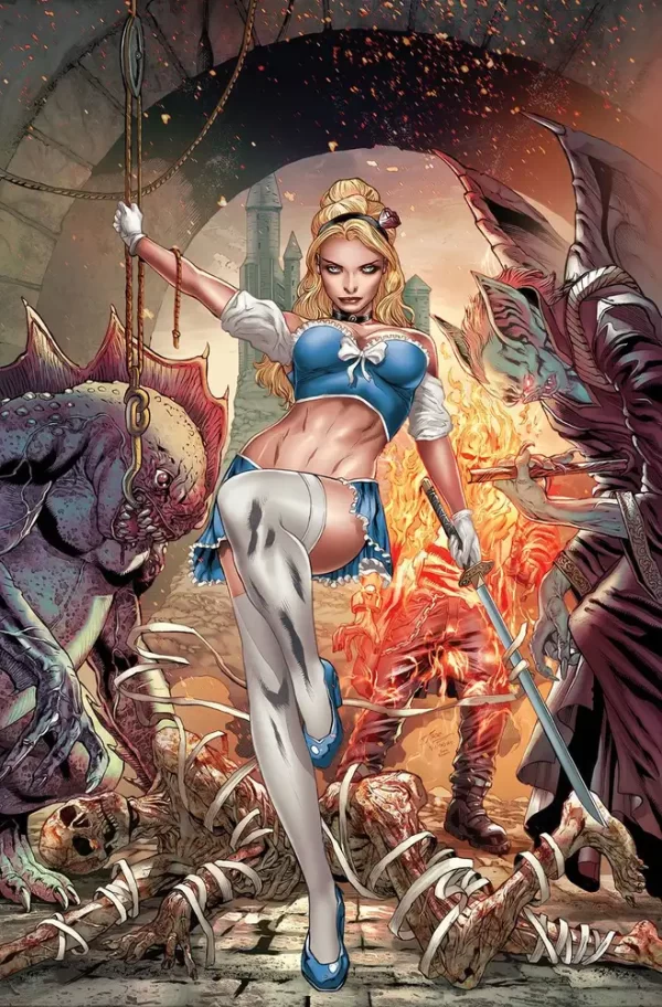 Grimm Fairy Tales 2024 Halloween Cinderellas Monster Mash (Cover A - Vitorino)