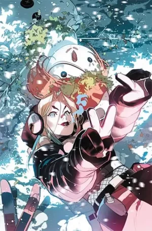 Harley Quinn #47 (Cover D - Simone Di Meo Sweater Weather Card Stock Variant)