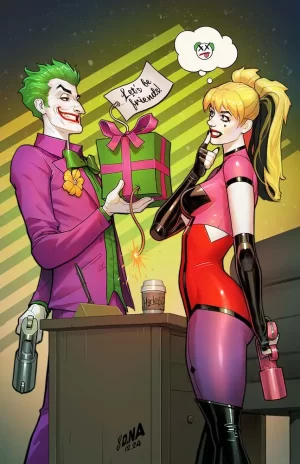 Harley Quinn #50 (Cover D - David Nakayama April Fools Card Stock Variant)