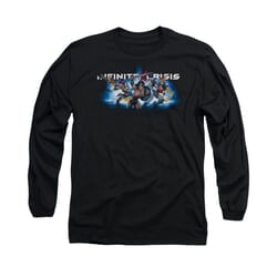 Infinite Crisis Shirt Wonder Woman Long Sleeve Black Tee T-Shirt