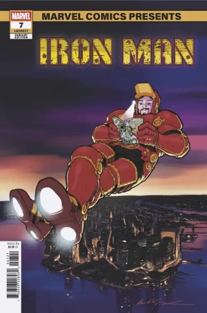 Iron Man #7 (David Lopez Marvel Comics Presents Variant)