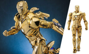 Iron Man Mark III (Golden Color Version) Marvel Sixth Scale Figure