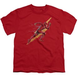 Justice League Movie Kids Shirt Flash Forward Red T-Shirt