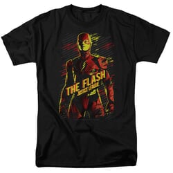 Justice League Movie Shirt The Flash Black T-Shirt