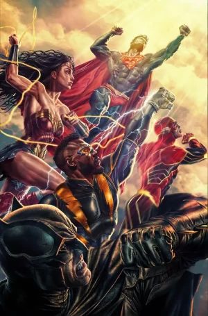 Justice League Unlimited #6 (Cover B - Lee Bermejo Card Stock Variant)