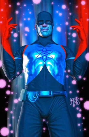 Justice League the Atom Project #4 (of 6) (Cover B - Mark Spears Card Stock Variant)