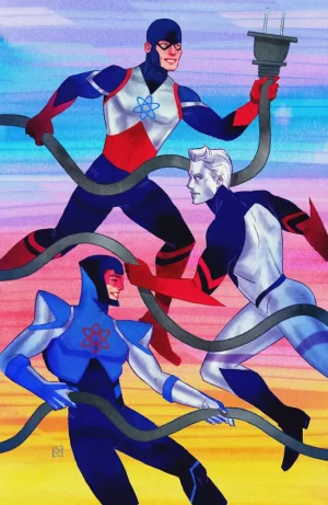 Justice League the Atom Project #4 (of 6) (Cover C - Kevin Wada Card Stock Variant)