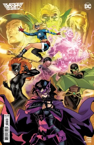 Justice Society of America #11 (of 12) (Cover C - Travis Mercer Card Stock Variant)