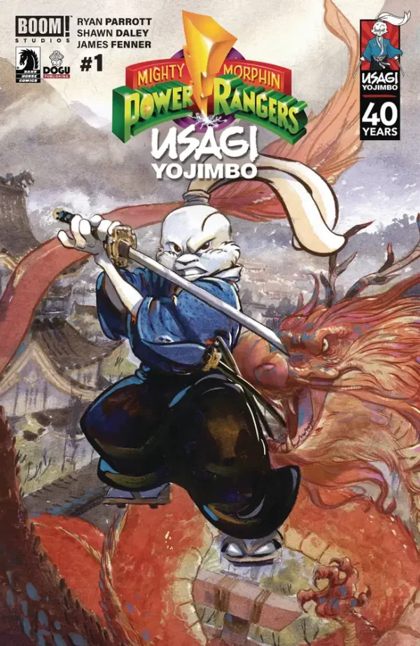 Mighty Morphin Power Rangers Usagi Yojimbo #1 (Cover C - Cullum)