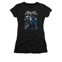 Nightwing DC Comics Shirt A Legacy Juniors Black Tee T-Shirt