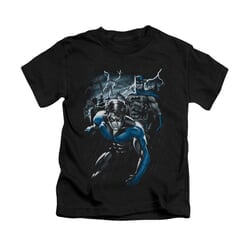 Nightwing DC Comics Shirt Dynamic Duo Kids Black Youth Tee T-Shirt