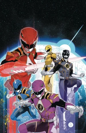 Power Rangers Prime #5 (Cover H - (Retailer 25 Copy Incentive Variant) Foil Stamp Mora)