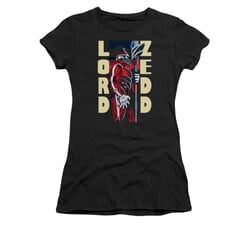 Power Rangers Shirt Juniors Zedd Black T-Shirt