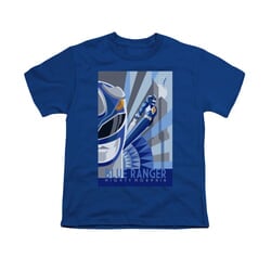 Power Rangers Shirt Kids Blue Ranger Blue T-Shirt