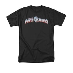 Power Rangers Shirt Saban's Rangers Black T-Shirt