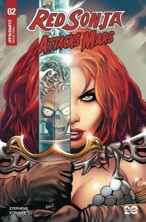 Red Sonja Attacks Mars #2 (Cover C - Land)