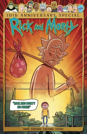 Rick and Morty 10th Anni Special #1 (Cover D - 10 Copy Stresing)