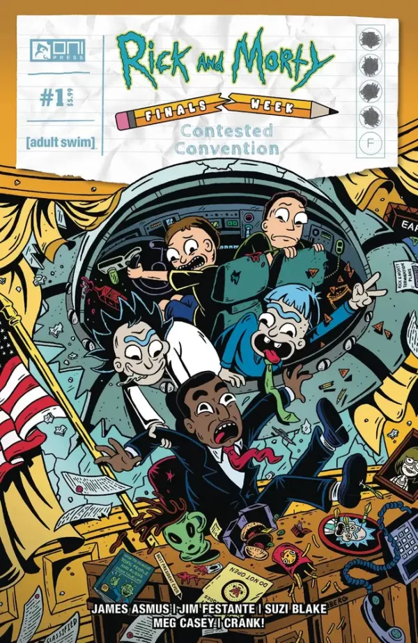 Rick and Morty Finals Week Contested Convention Cover B