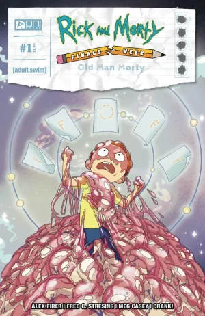 Rick and Morty Finals Week Old Man Morty #1 Cover B