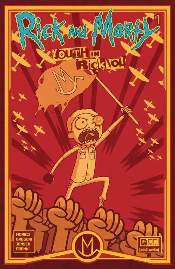 Rick and Morty Youth in Rickvolt #1 (Cover C - (Retailer 10 Copy Incentive Variant))