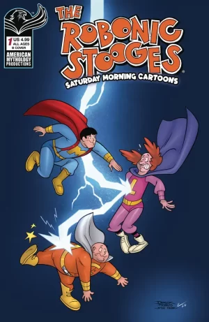 Robonic Stooges Saturday Morning Cartoons #1 (Cover B - Fridolfs)