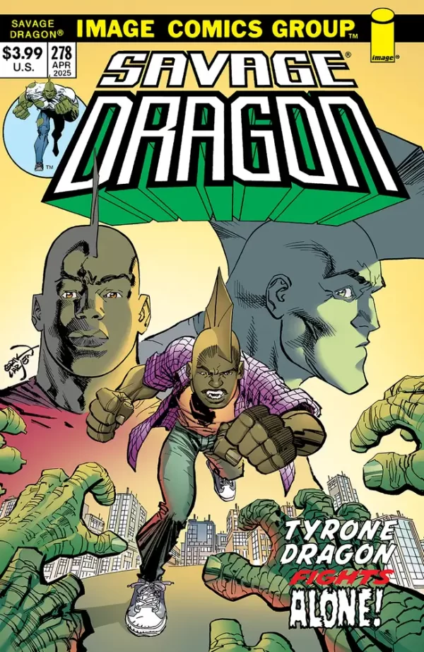 Savage Dragon #278 (Cover B - Erik Larsen 70s Trade Dress Variant)