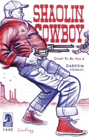 Shaolin Cowboy: Cruel to Be Kin #4 (Jim Rugg Variant Cover)