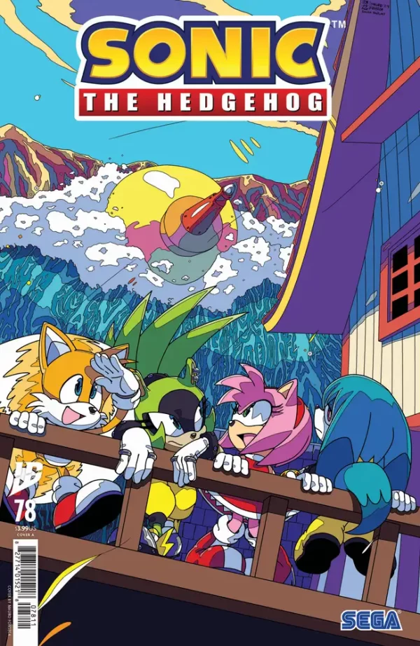 Sonic the Hedgehog #78 (Cover A - Fonseca)