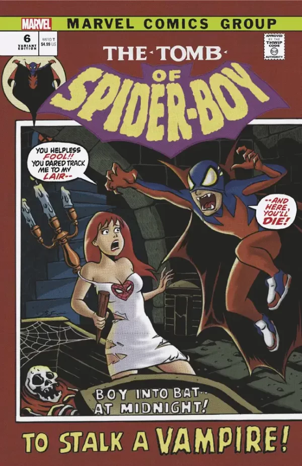 Spider-Boy #6 (Ben Su Vampire Variant)