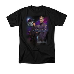 Star Trek - Enterprise Shirt Captain Archer Adult Captain Archer Tee T-Shirt