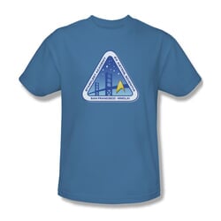 Star Trek Shirt Academy Logo Carolina Blue T-Shirt