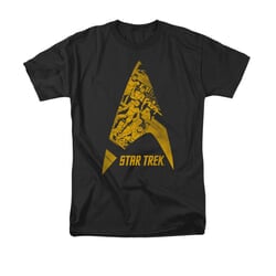 Star Trek Shirt Delta Crew Black T-Shirt