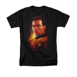 Star Trek Shirt Epic Kirk Black T-Shirt