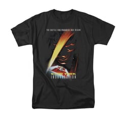 Star Trek Shirt Insurrection Black T-Shirt