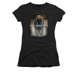 Star Trek Shirt Juniors Darkness Harrison Black T-Shirt