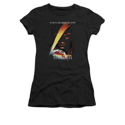 Star Trek Shirt Juniors Insurrection Black T-Shirt