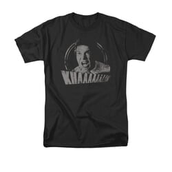 Star Trek Shirt Khan Distressed Black T-Shirt