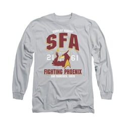 Star Trek Shirt SFA Fighting Phoenix Long Sleeve Silver Tee T-Shirt