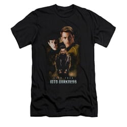 Star Trek Shirt Slim Fit Aftermath Black T-Shirt