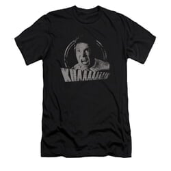 Star Trek Shirt Slim Fit Khan Distressed Black T-Shirt