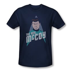 Star Trek Shirt Slim Fit Real McCoy Navy T-Shirt