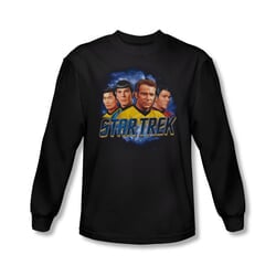 Star Trek Shirt The Boys Long Sleeve Black Tee T-Shirt