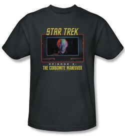 Star Trek Shirt The Corbomite Maneuver Adult Charcoal Tee T-Shirt