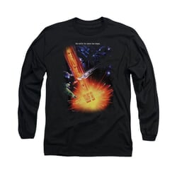 Star Trek Shirt Undiscovered Long Sleeve Black Tee T-Shirt