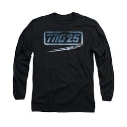 Star Trek - The Next Generation Shirt TNG 25 Enterprise Long Sleeve Black Tee T-Shirt