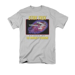 Star Trek - The Original Series Shirt Episode 48 Adult Silver Tee T-Shirt