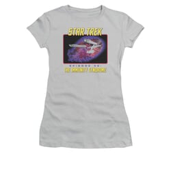 Star Trek - The Original Series Shirt Juniors Episode 48 Silver Tee T-Shirt