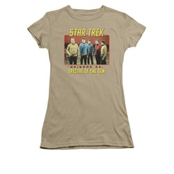 Star Trek - The Original Series Shirt Juniors Episode 56 Military Green Tee T-Shirt